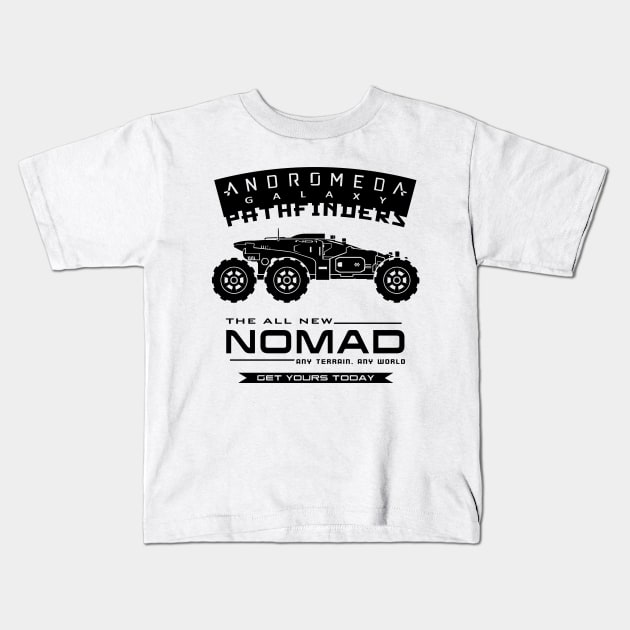 All New Nomad Kids T-Shirt by AngoldArts